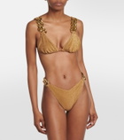 Same Gold Chain bikini top