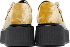 Moschino Yellow Olivia Loafers