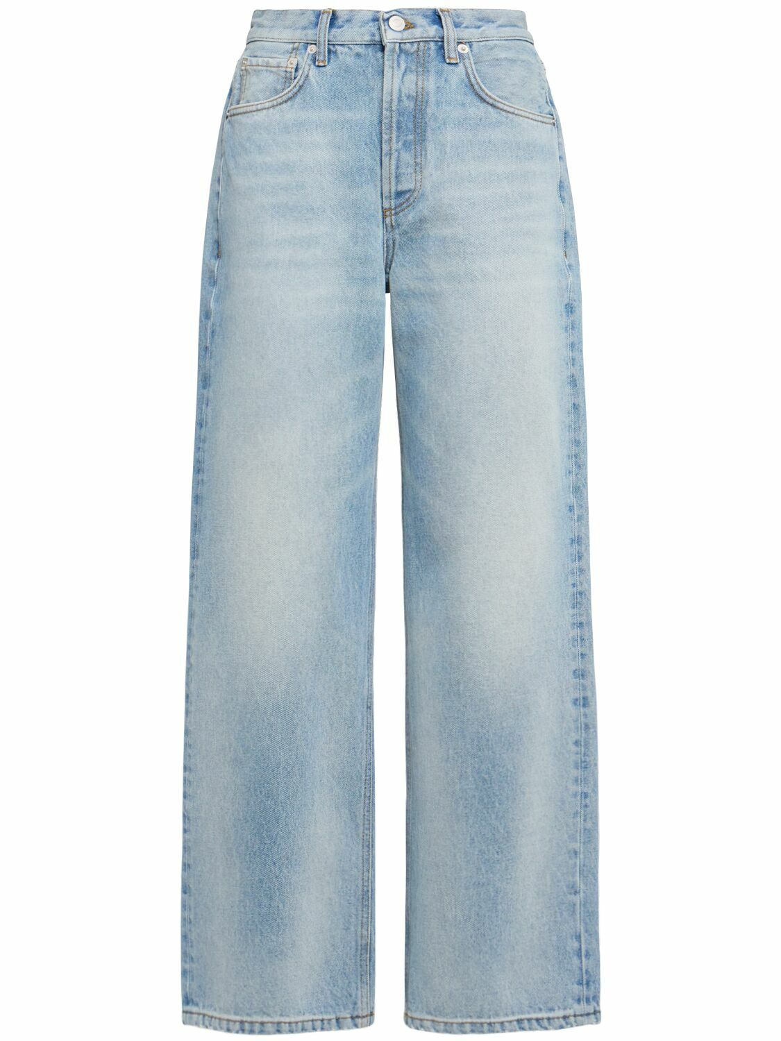 ANNAGRETA Clara Light Wash 5-pocket Denim Jeans