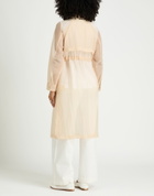 Peserico Womens Overcoat & Trench Coat in Transparent