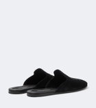 Dolce&Gabbana Embroidered suede mules