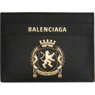 Balenciaga Black Passport Card Holder