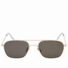 Monokel Dion Sunglasses in Gold/Green 