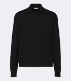 The Row Hilford cashmere polo sweater