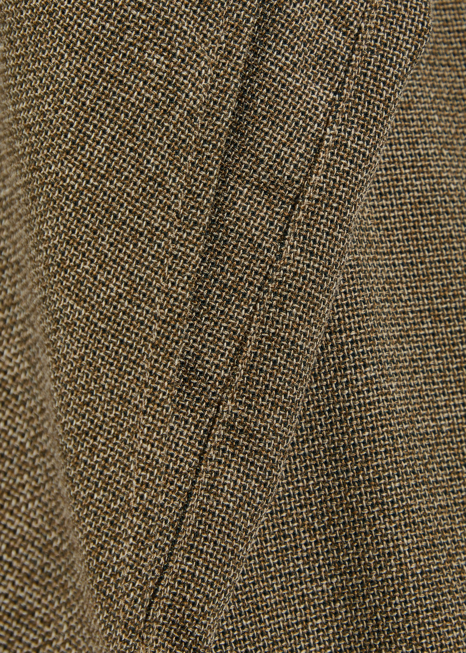 Les Deux Randall Straight-leg Woven Trousers Khaki