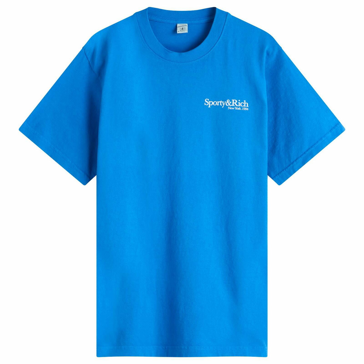Sporty & Rich Lacoste Serif Polo Blue Half Zips Sporty & Rich
