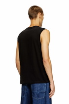 Diesel Tank top with chest logo print - T-Shirts Mens in Black