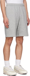 Nike Gray Embroidered Cargo Shorts