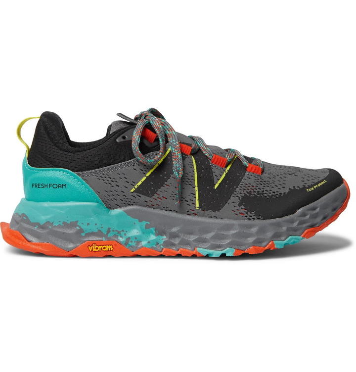 Photo: New Balance - Fresh Foam Hierro v5 Rubber and Mesh Trail Running Sneakers - Gray