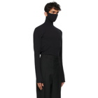 Balenciaga Black Mask Turtleneck