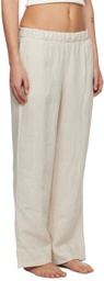 Le Petit Trou Beige Lyna Lounge Pants
