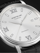 Montblanc - Tradition Automatic Date 40mm Stainless Steel and Alligator Watch, Ref. No. 127769