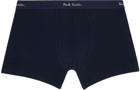 Paul Smith Three-Pack Navy Long Boxer Briefs