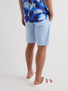 NN07 - Crown Stretch-Cotton Shorts - Blue