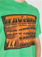 Who Am I Raver T-Shirt in Green