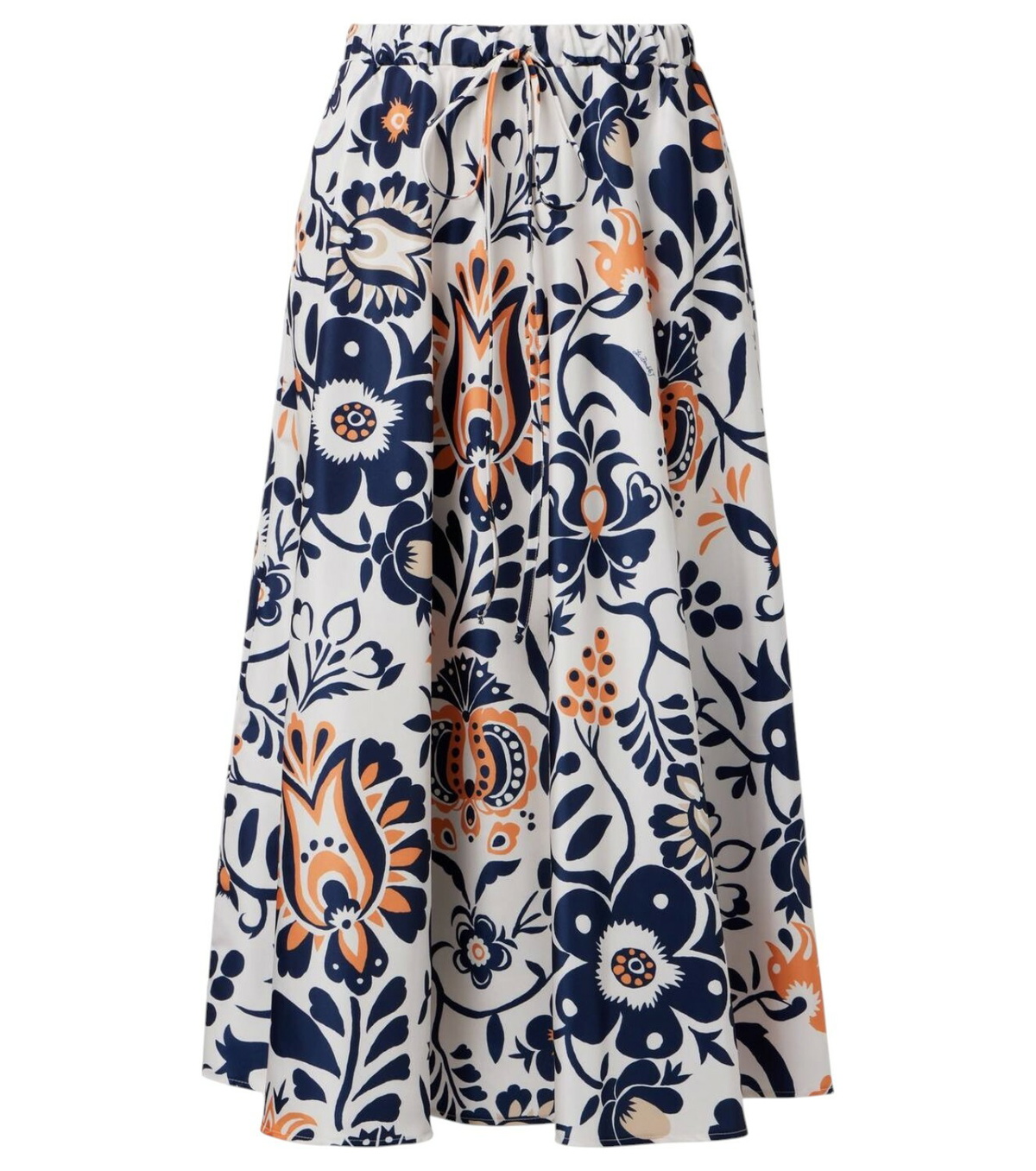 La DoubleJ Big tiered cotton and silk maxi skirt La DoubleJ