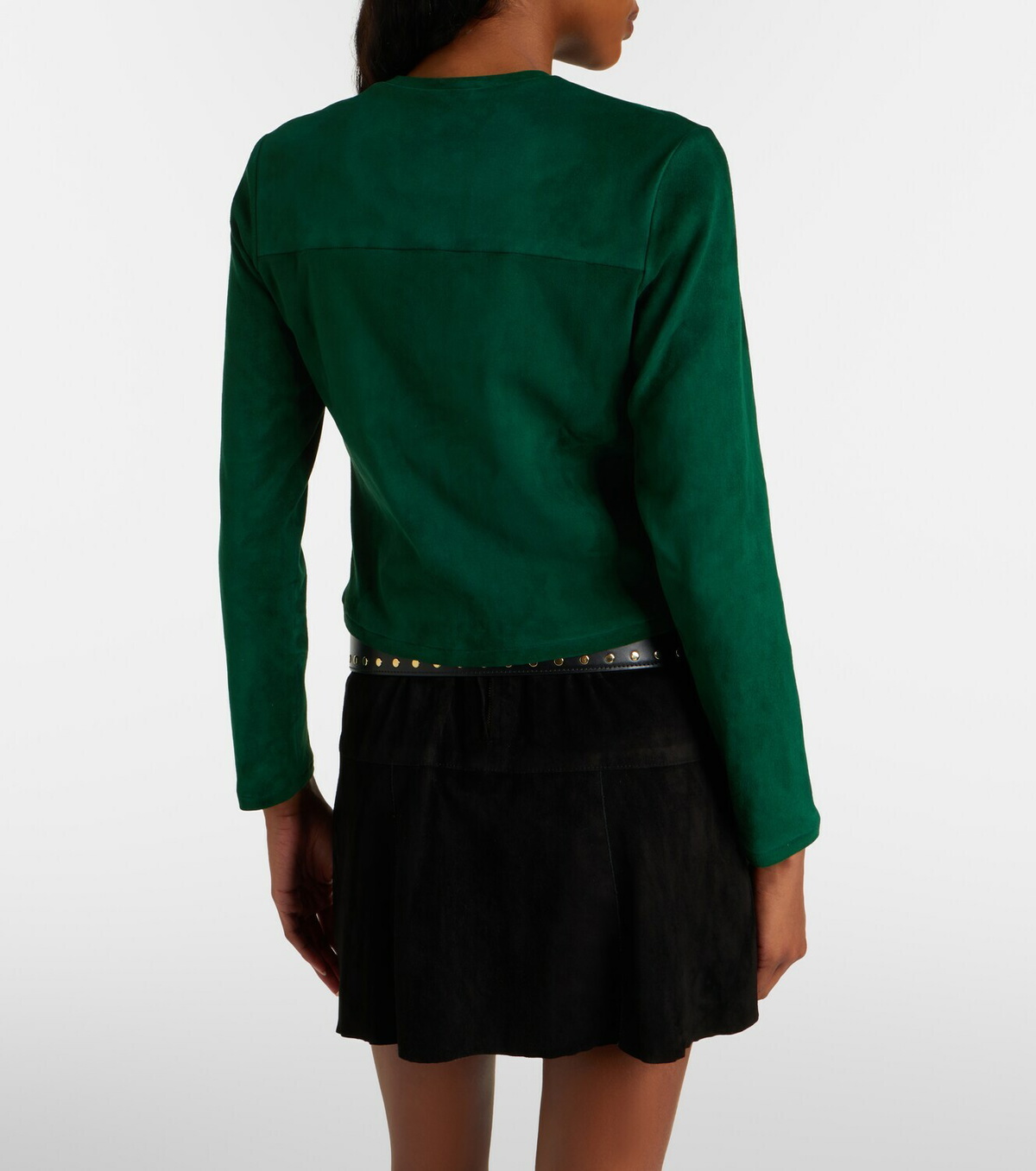 Stouls Astrid suede cardigan