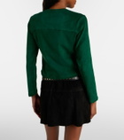 Stouls Astrid suede cardigan