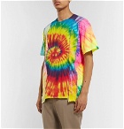 Needles - Panelled Tie-Dyed Cotton-Jersey T-Shirt - Multi