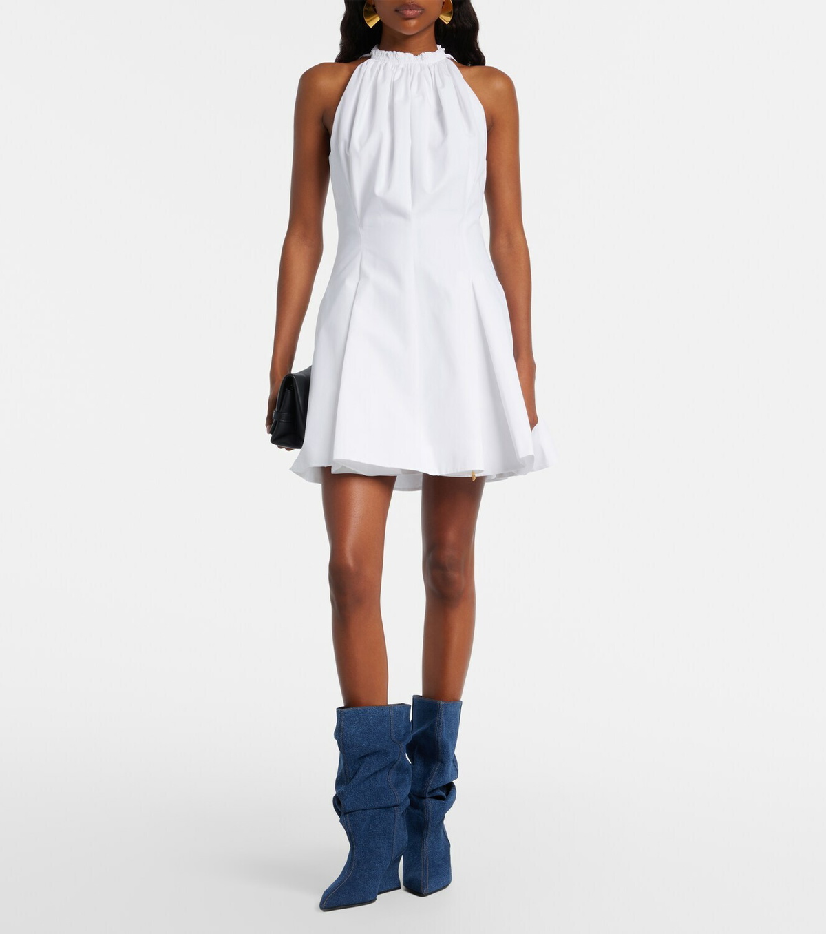Balmain Denim ankle boots