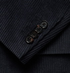 Paul Smith - Midnight-Blue Soho Slim-Fit Cotton and Cashmere-Blend Corduroy Suit Jacket - Blue
