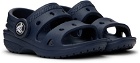 Crocs Baby Navy Classic Sandals
