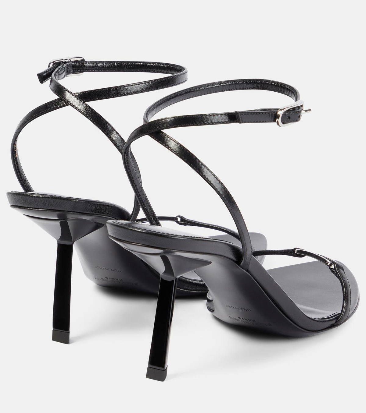 Saint Laurent Kitty 75 leather sandals Saint Laurent
