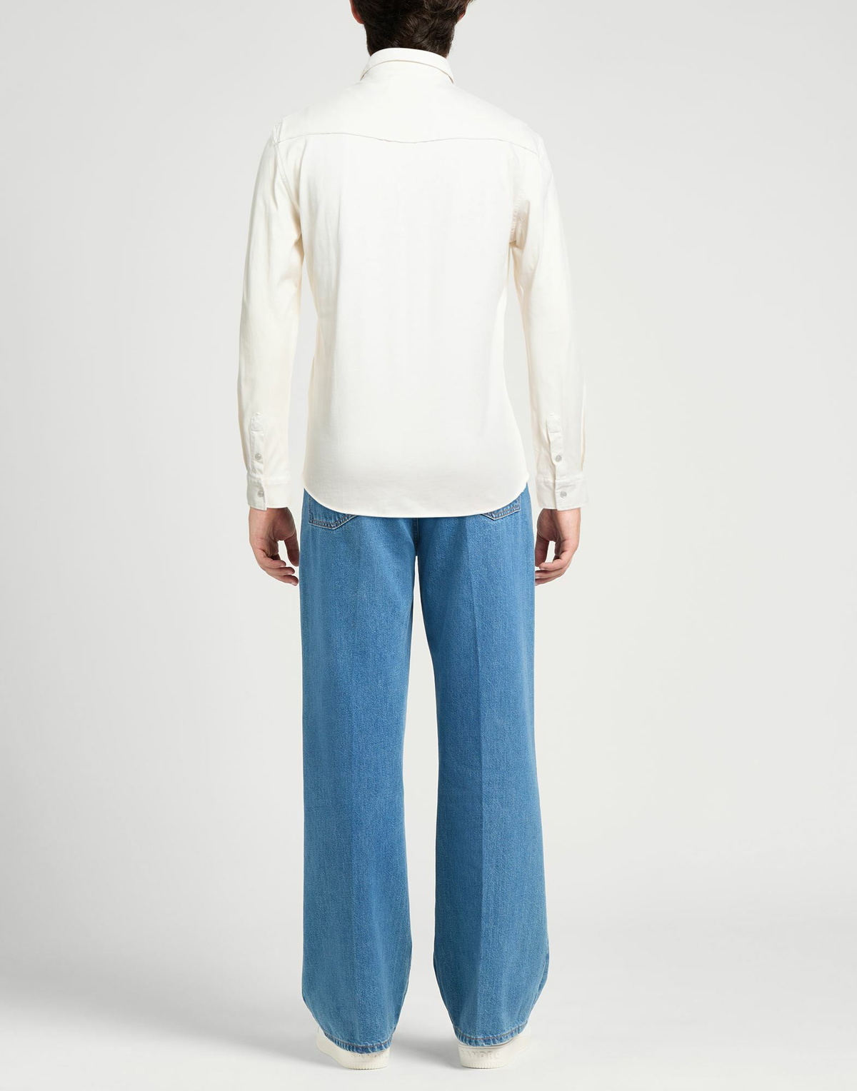 Berna Mens Shirt in Off white