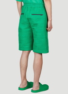 Intreccio Shorts in Green