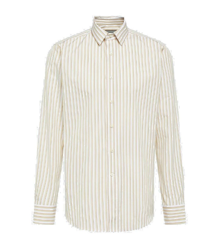 Photo: Canali Striped cotton shirt