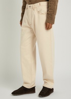 Ymc Bex Straight-leg Denim Jeans Ecru