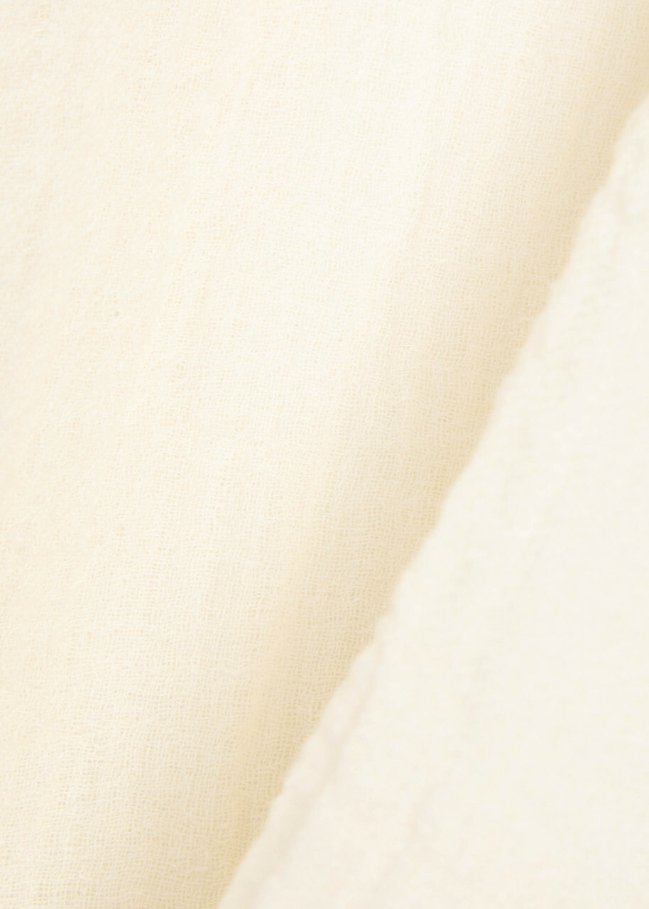 Lisa Marie Fernandez Linen-blend Tunic top White