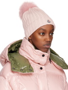 Moncler Pink Pom-Pom Beanie