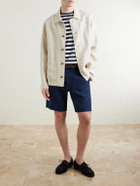 NN07 - Morgan 1454 Linen Blouson Jacket - Neutrals