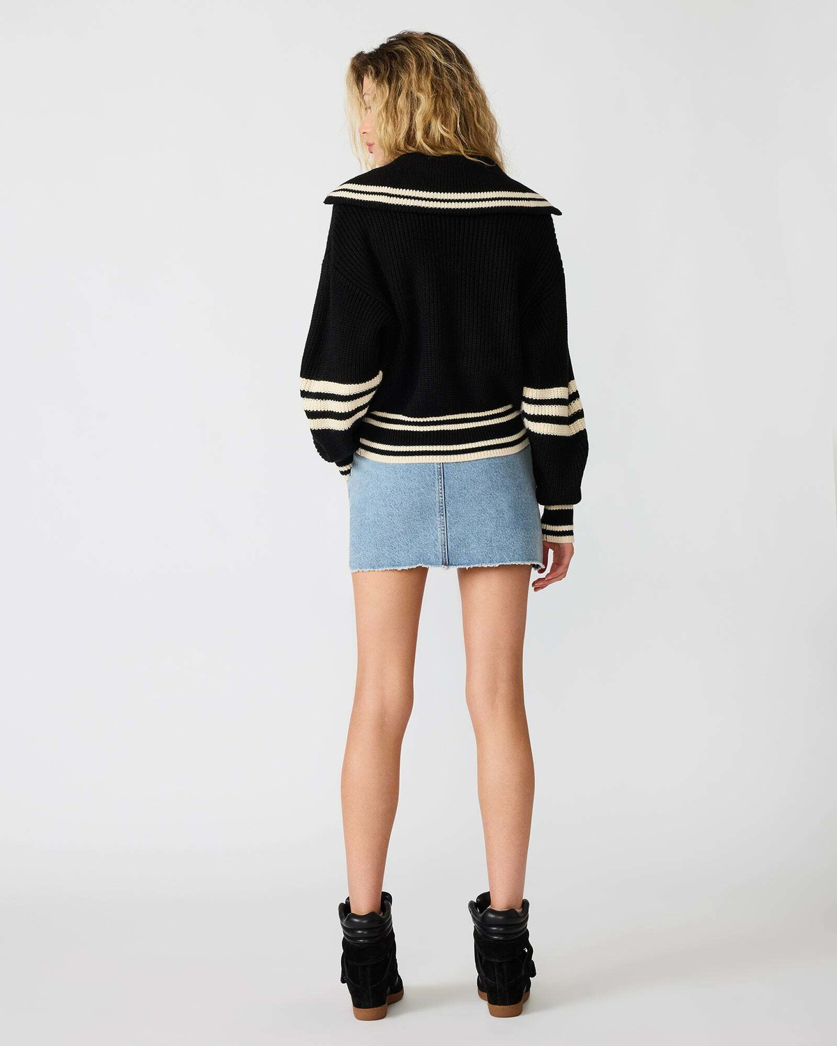 Steve Madden Dara Sweater in Black