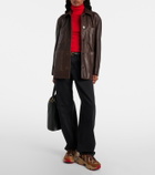 Christian Louboutin Trailrun suede-trimmed sneakers