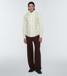 Acne Studios - Embroidered cotton shirt