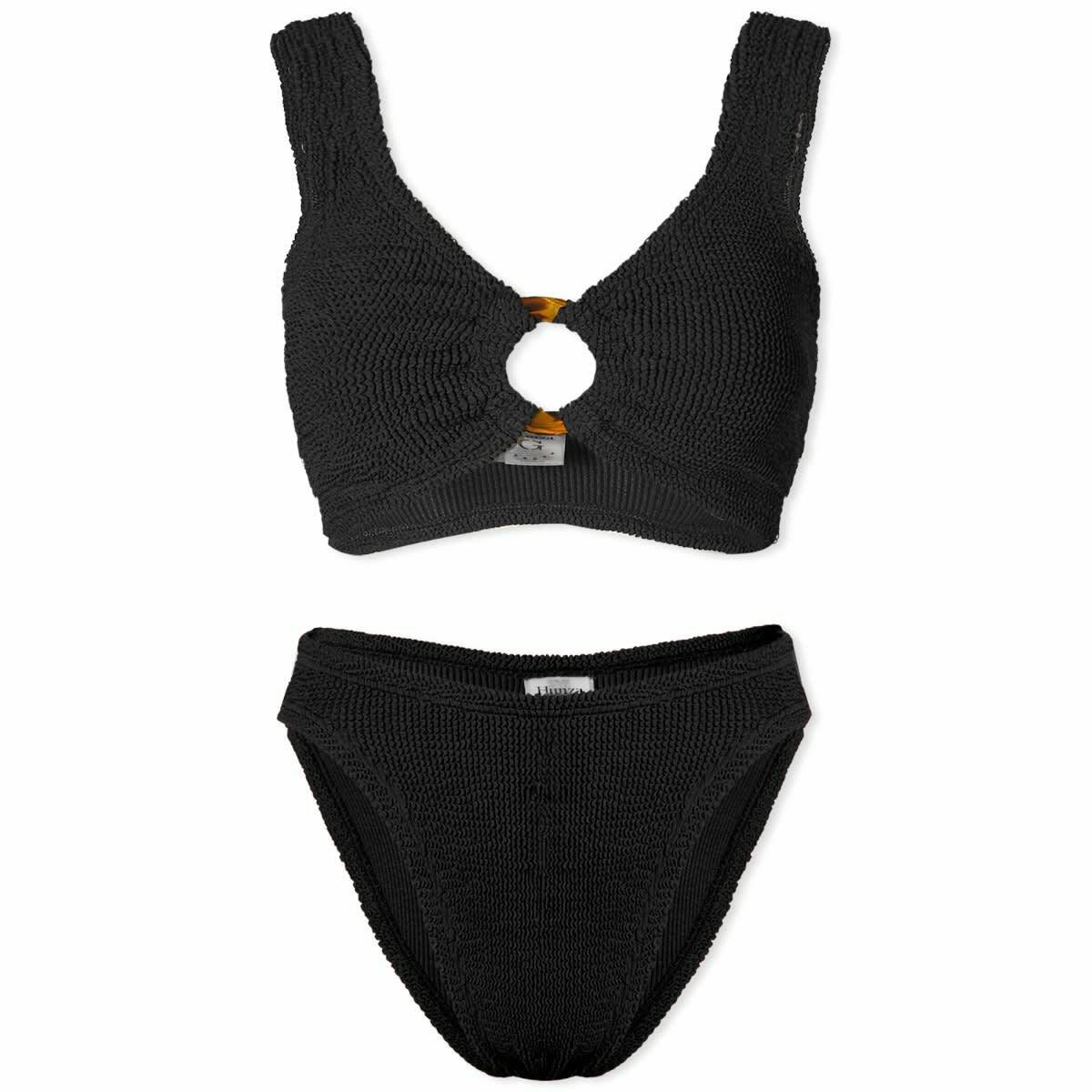 Hunza G Women's Nadine Bikini in Black Hunza G