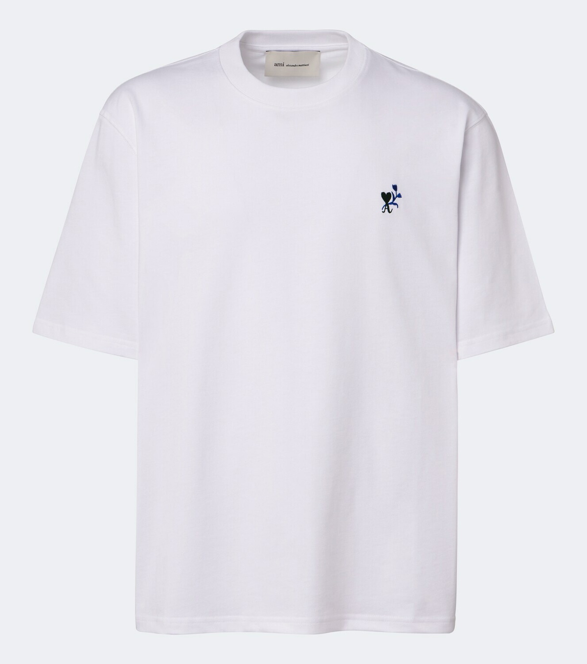 Ami Paris Ami De Cœur Tulipe cotton jersey T-shirt