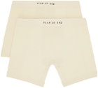 Fear of God Two-Pack Off-White Boxer Briefs
