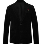 Undercover - Black Logo-Embroidered Cotton-Blend Corduroy Blazer - Black