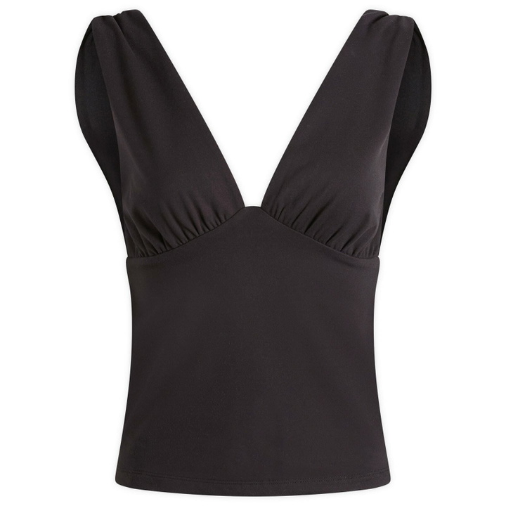 Photo: TALA Women's 365 Cupro Twist Vest in Shadow Black