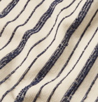 Norse Projects - Niels Textured Striped Cotton-Blend Jersey T-Shirt - Men - Cream