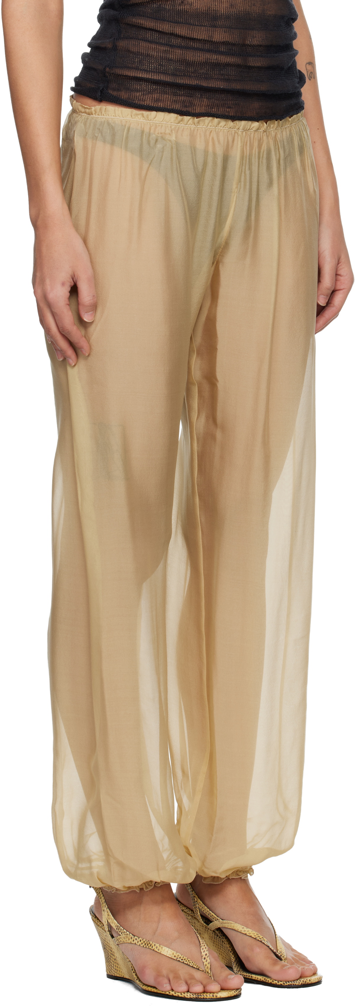Paloma Wool Off-White Weza Trousers