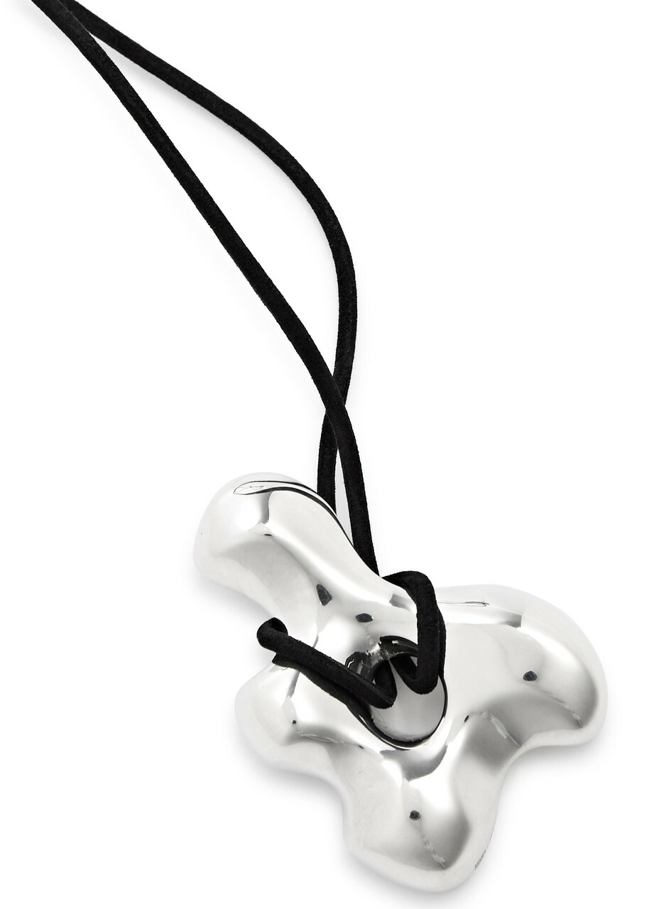 Agmes X Simone Bodmer-turner Bodmer Cord Necklace - Silver - One Size