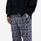 Needles Poly Jacquard Track Pant in Papillon