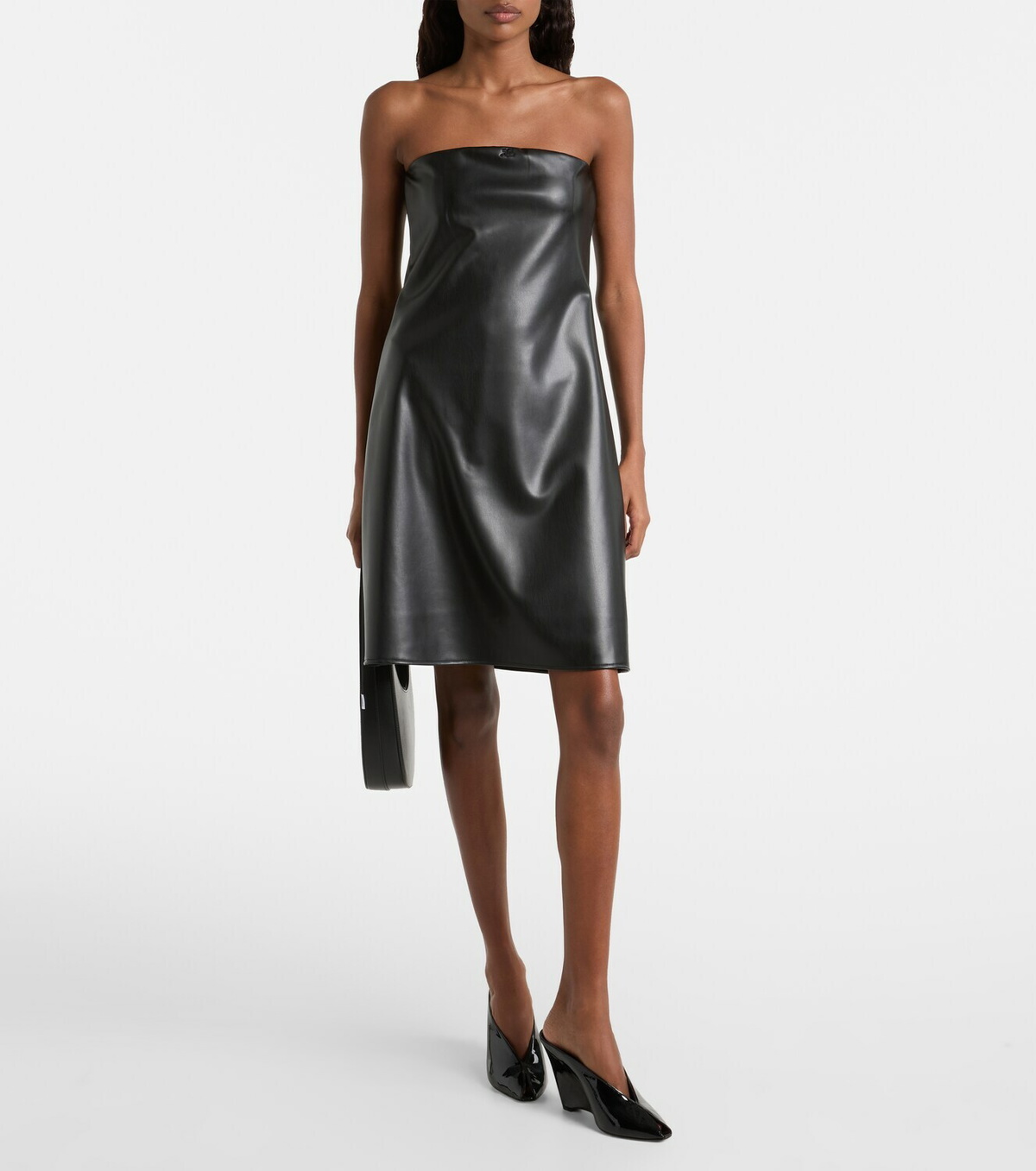 Courrèges Strapless minidress