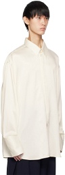 AMI Alexandre Mattiussi White Oversized Shirt