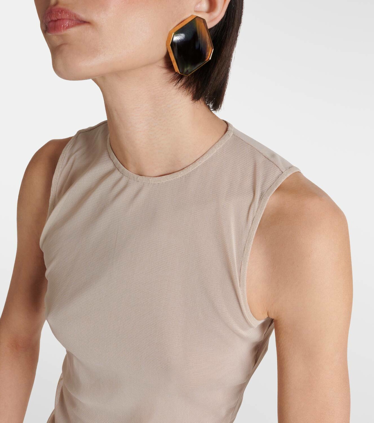 Saint Laurent Tulle minidress Saint Laurent