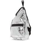 Givenchy Silver Nylon Metallized Spectre Backpack